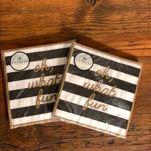 “Oh What Fun” Holiday Cocktail Napkins